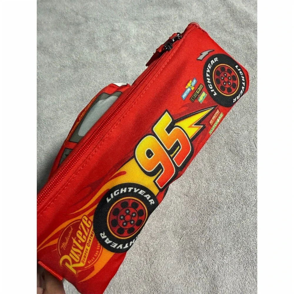 Disney Pixar Cars Lightning McQueen Rust-eze 95 Insulated Lunch Bag